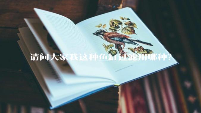 请问大家我这种鱼缸过滤用哪种？